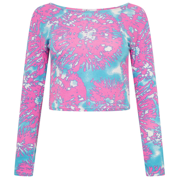 Long Sleeves Crop Top