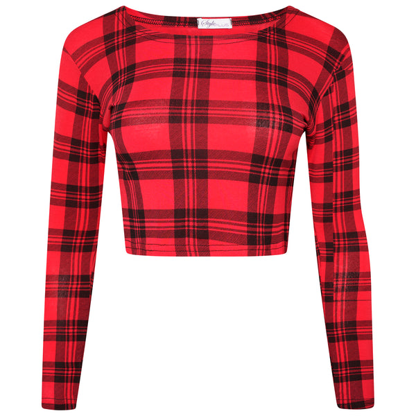 Long Sleeves Crop Top