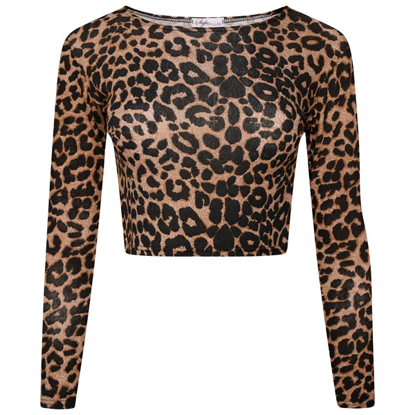 Long Sleeves Crop Top