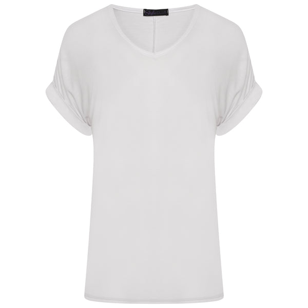 Baggy V Neck Top