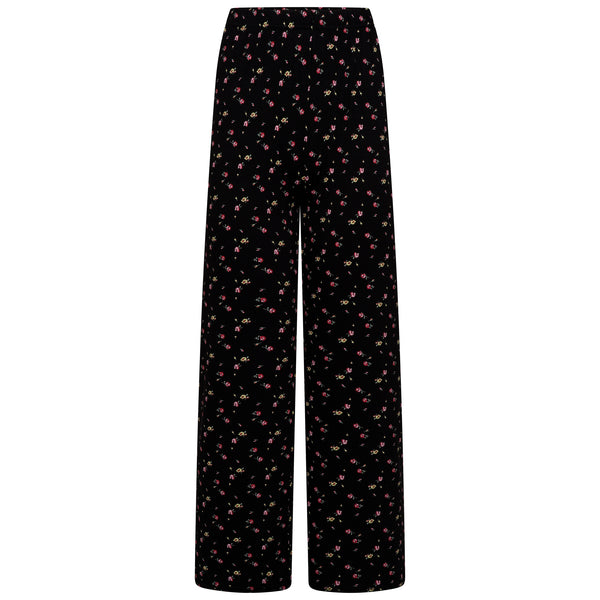 Printed Wide Leg Palazzo