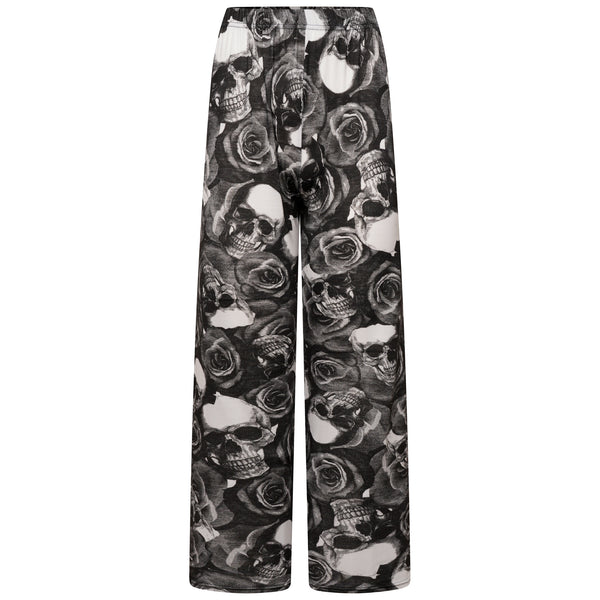 Printed Wide Leg Palazzo