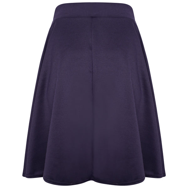 Long  Flared Skater Skirt