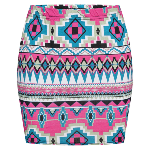 Printed Mini Skirts
