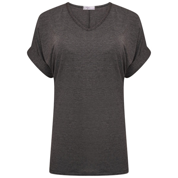 Baggy V Neck Top