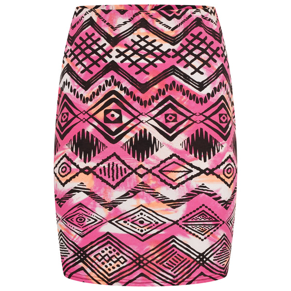 Printed Mini Skirts