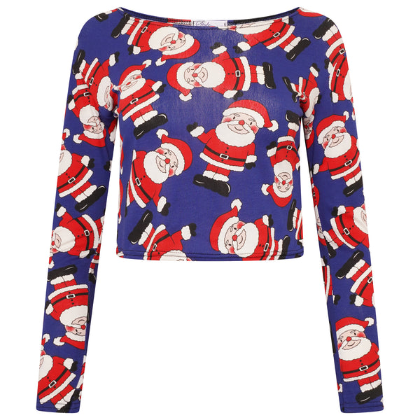 Long Sleeves Crop Top